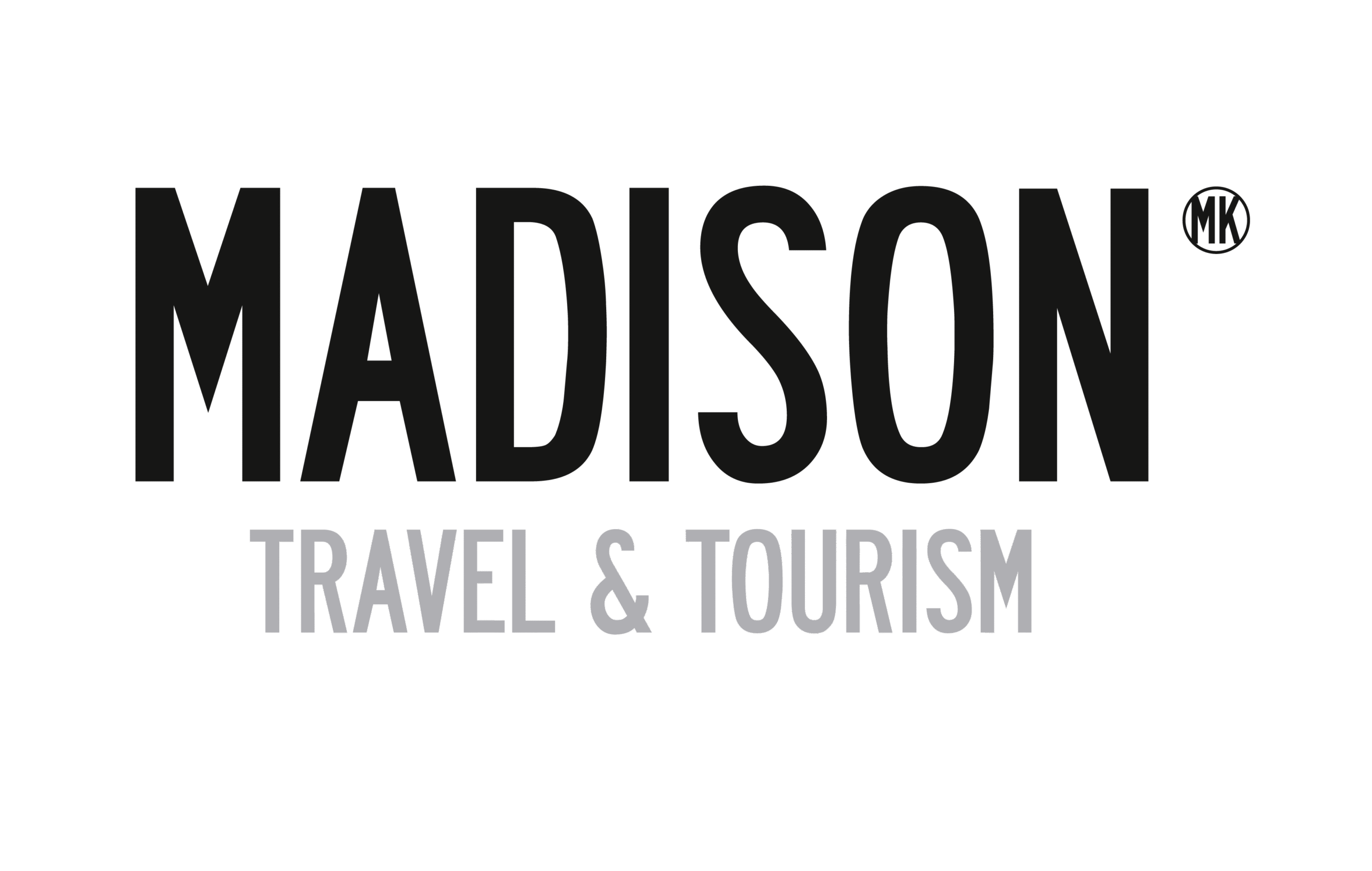 Official logo of Madison Travel & Tourism, a brand specialized in comprehensive solutions for the tourism sector.